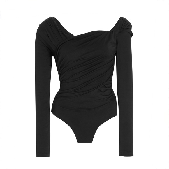 Johanna Ortiz The Sensua Black Bodysuit NWT Size L - Picture 8 of 11